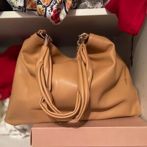 Bagutta Elegant Tan Shoulder Bag
